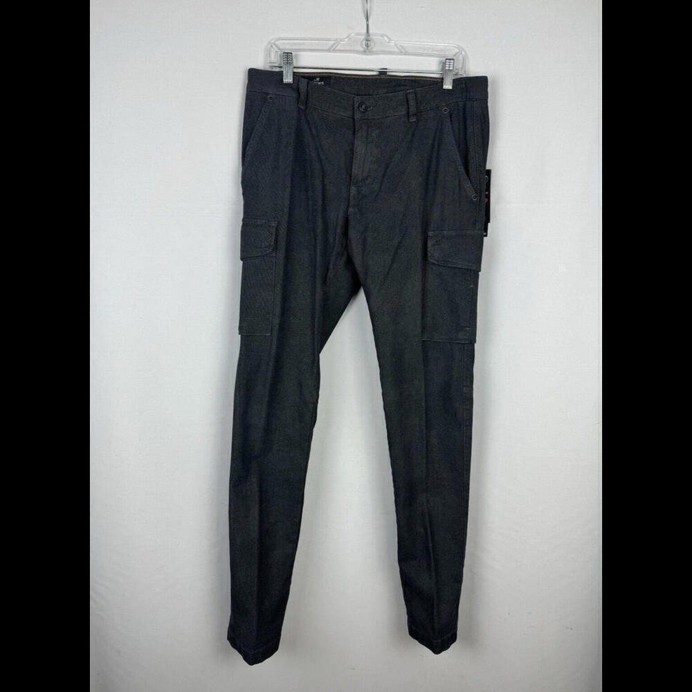 Maison's Forte Dei Marmi Chile Cargo Pants Digital Grey Size 50 IT, 34x34